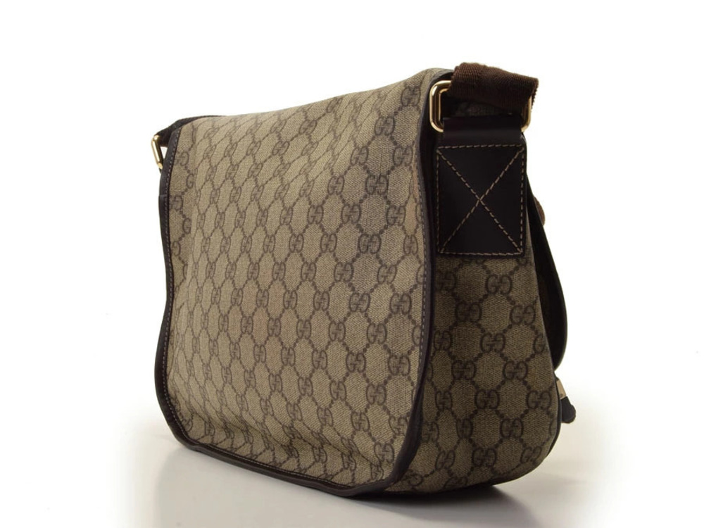 Gucci Shoulder Beige GG Plus Bag Tan
